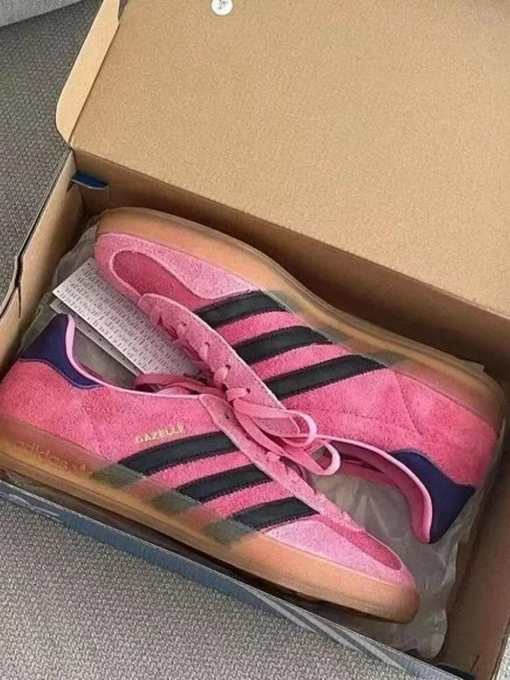 New Adidas Rose Pink Sneaker Women Shoes - Picture 1 of 4